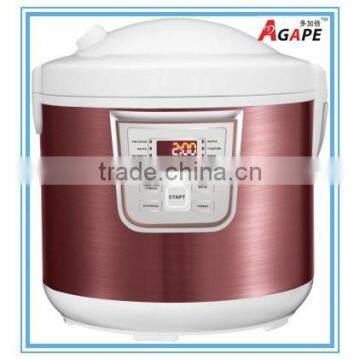 3L red rice cooker with 20 multi functions LED display, russian best seller