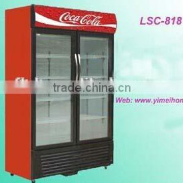 showcase display cooler freezer beverage showcase,commercial beverage cooler