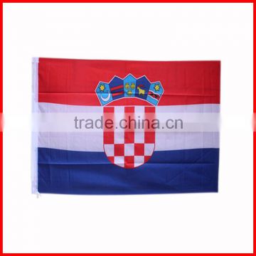90*150cm 100% polyeter waterproof Croatia flag
