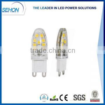 360degree 120v/230v 3w g9 led light, dimmable smd led g9 with 2 years warranty