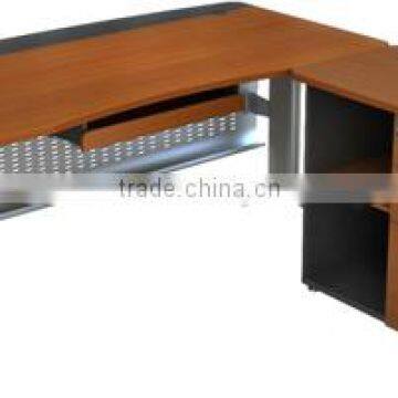 cherry wooden executive desk with drawer