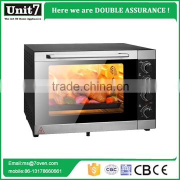70L black large electric appliances toaster oven with convection function