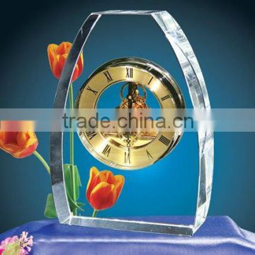 Luxury Desktop Large Wall Clock Made of Crystal China New Products                        
                                                Quality Choice