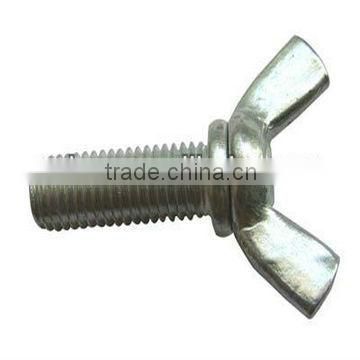 DIN316 zinc plated wing nut screw