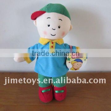 JM8290 fabric stuffed doll caillou