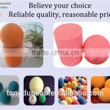 Wholesale concrete pump spareparts 125mm soft cleaning ball pipe sponge rubber ball