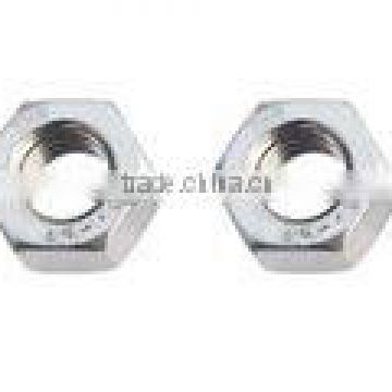 high quality stainless steel hex nut made in china