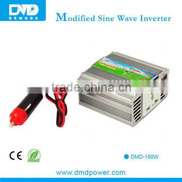 CE And RoHS Modified Sine Wave Car Inverter with cigarette lighter Dc-Ac 12V