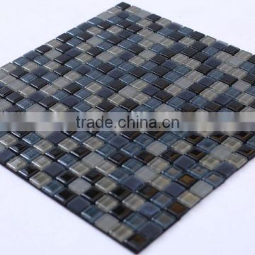 tile interior wall glass mosaic,bathroom square glass mosaic tiles