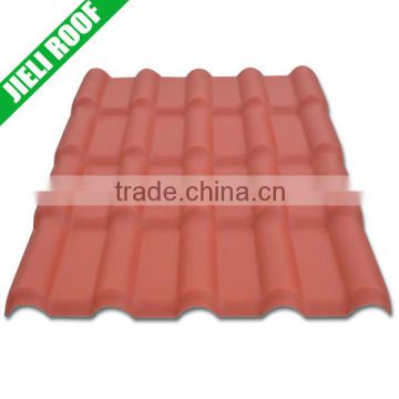 spanish plastic synthetic resin pvc roof tile