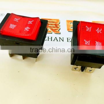 Start switch buggy /t85 rocker switch with led light,air conditioner cooling fan switch