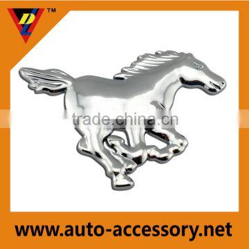 Wholesale custom car brands horse logo emblem name badge