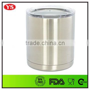 12oz 18/8 double wall stainless steel vacuum travel mug