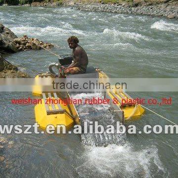 mud and sand pump gasoline engine used in suction gold dredging ship