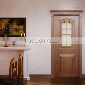 Country Style Glued Laminated Timber Classic Solid Interior Wood Doors mdf doors pvc doors
