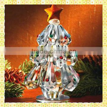 Small Crystal Decorative Christmas Tree For 2014 New Year Gifts