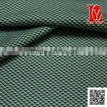 interlock jacquard fabric with finished wicking