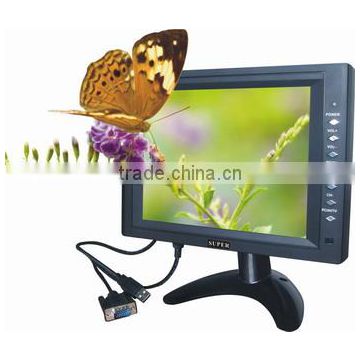 8 inch LCD TV Monitor with VGA function,pc monitor