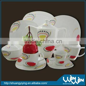 15 pcs designer tea sets wwts130049
