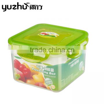 Wholesale High Quality clear Square plastic food container with lid
