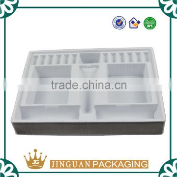 High quality custom vaccum formed plastic blister cosmetic tray