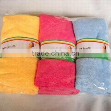 Microfiber Towel with Paper Card