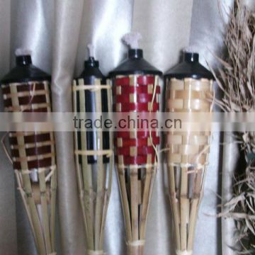FD - 1510164color garden Bamboo torch/bamboo tiki torch/garden torch