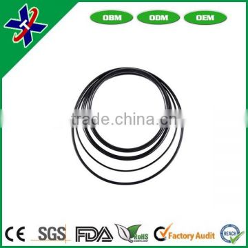 custom black silicone rubber o ring sealing ring