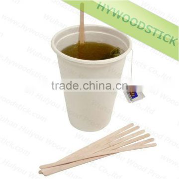 Tasteless And Odorless Disposable Wooden Tea Mixing Bar