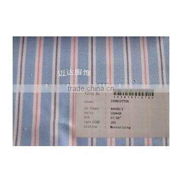 shirt fabric -100%cotton oxford fabric
