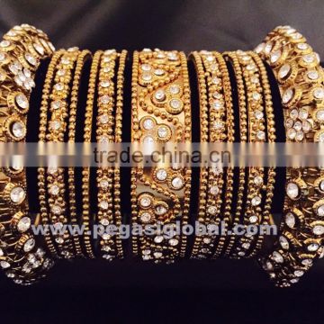 Fancy Bridal Chura Bangles, Indian Designer Bangles wholesale