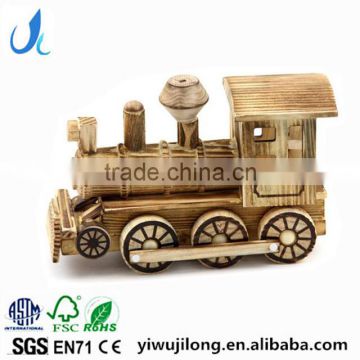wooden crafts decoration creative gift toys for kids wood train toy