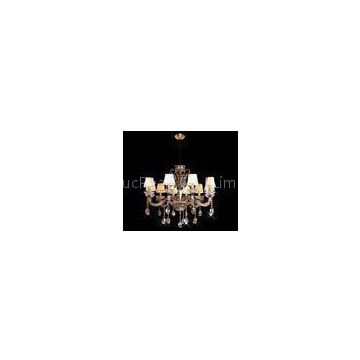 30 Arms Large Modern Crystal Chandelier Lighting No Dizzy For Hotel / Hallway