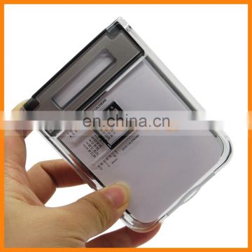 Acrylic Square Gifts Scratchpads Rotating Note Pad With Phone Stents