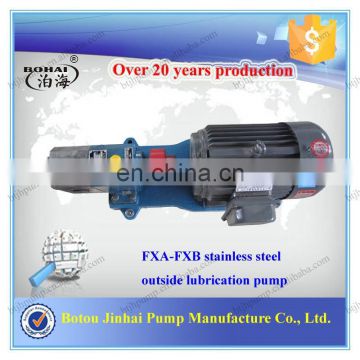 FXA-FXB series stainless steel outside lubricating gear oil pump
