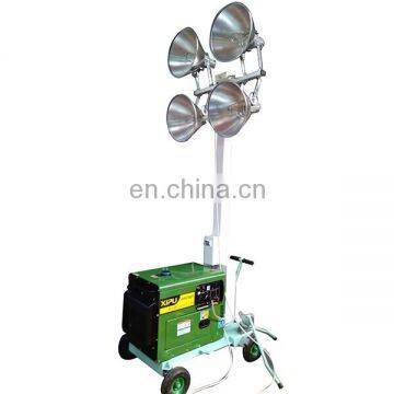 Portable Construction Lights Tower Used Diesel Generator