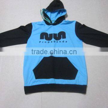 cotton sweater with hoodie for men