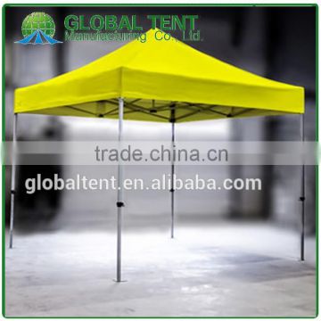 Aluminum Folding Marquee Trade Show Tent Frame 3x3m ( 10ft X 10 ft) with Yellow Canopy & Valance(Unprinted)