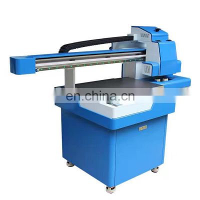 Small Size 3d Color Digital Inkjet Printing Machine T-shirt UV Flatbed Printer For Ceramic Tile