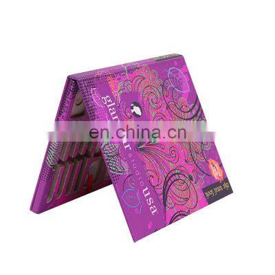 Empty Eyeshadow Paper Palette Diy No Brand Make Up Packaging Box Odm