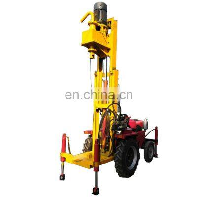 Hot selling mobile well drilling equipment portable hydraulic water well drilling rig