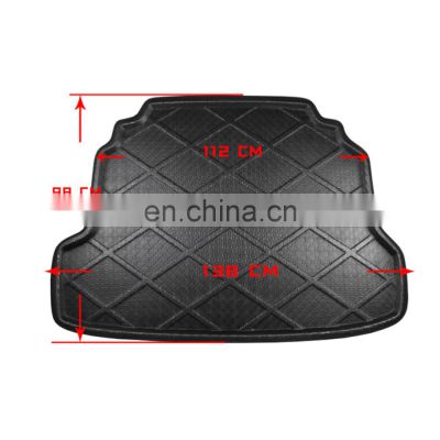 PU Seat Trunk Cargo Liner Protector Pad Boot Mat For Elantra 2007-2011