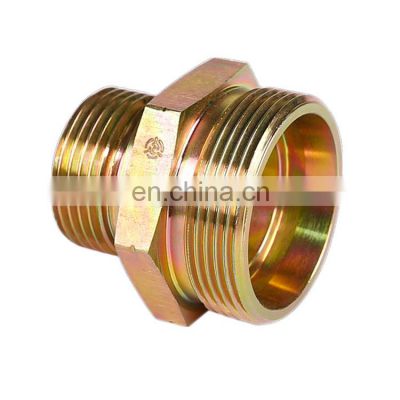 China Copper Fittings Iron Pipe Straight Hydraulic Fittings Wholesale OEM ODM Accept