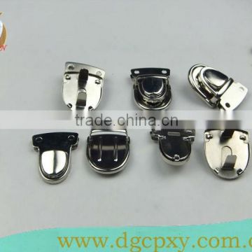 New! Wholesales Cheap metal silver snap lock for bags