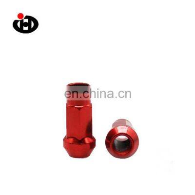 Hot Sale JINGHONG Hex Color Ti Wheel Nut Bolt