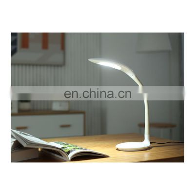Four color five intensities 6W study led reading table light led touch study lamp table for reading