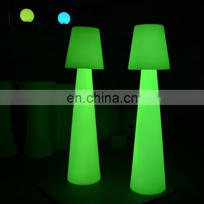 tree floor lamp /colors changing battery lampade a led rechargeable plastic illuminated floor lamps outdoor with remote