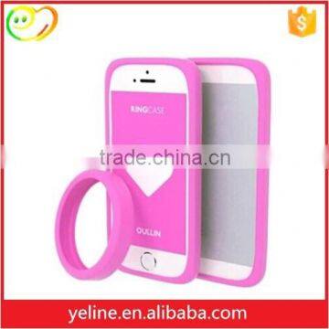 Popular Colored Unique design keen price Customs silicon rubber for iphone 6