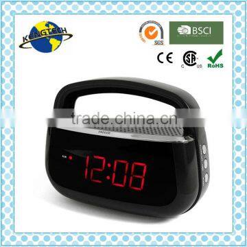 Top Quality LED Aux in Jack Portable Clock Radio