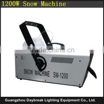 snowmaking machine stage effect 1200w snow making spray high quality good price